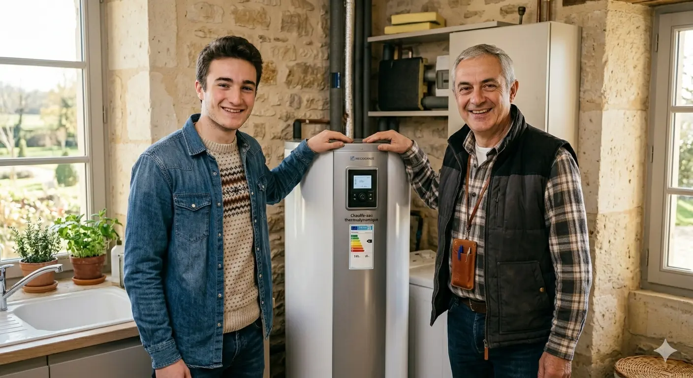 Chauffe-eau thermodynamique : prix, installation et aides 2026 — guide complet