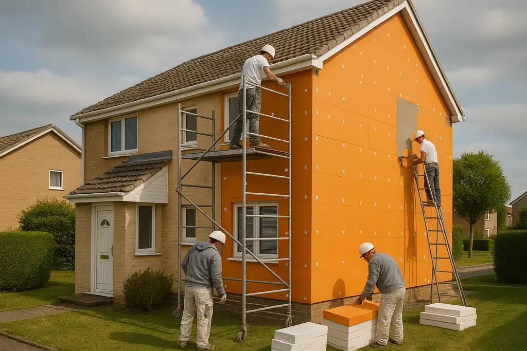 Isolation des maisons de lotissement à Tours : prioriser combles et façades