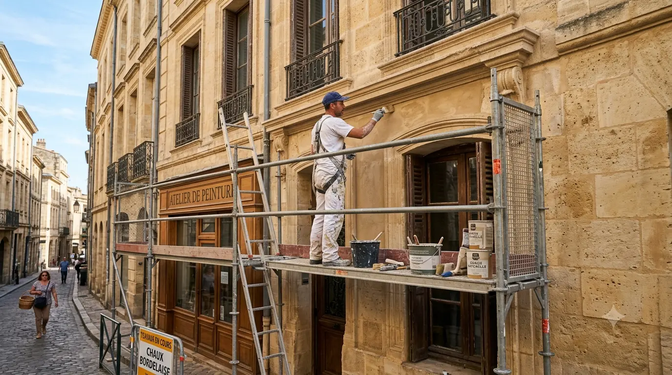 Peinture en bâtiment et rénovation en Gironde : le guide local (2026)