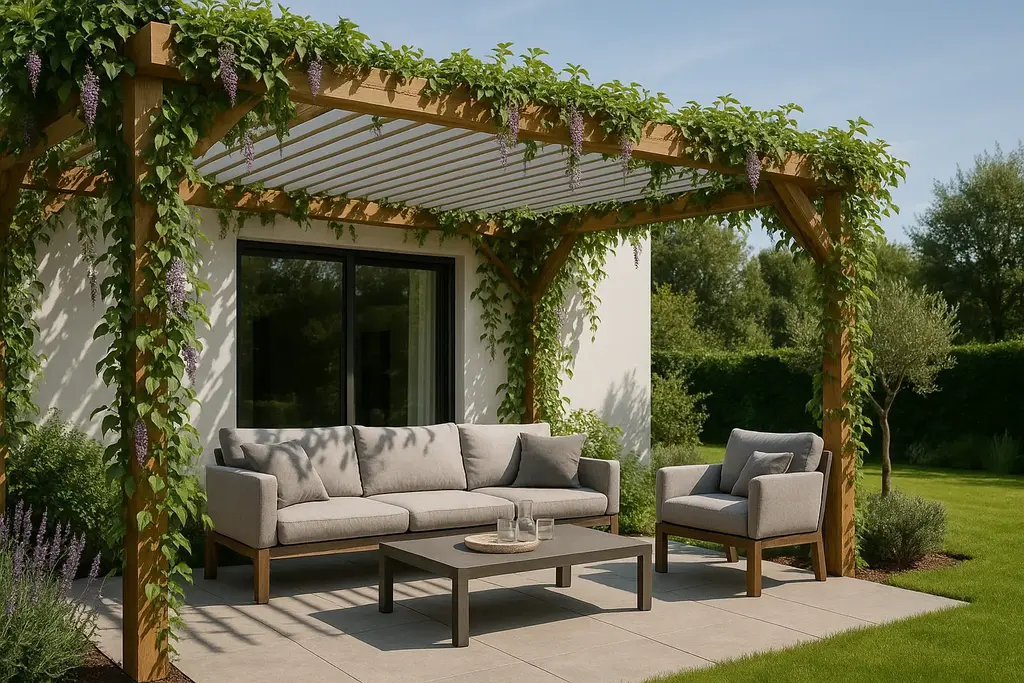 Pergolas bioclimatiques à Montpellier : piloter l’ensoleillement méditerranéen